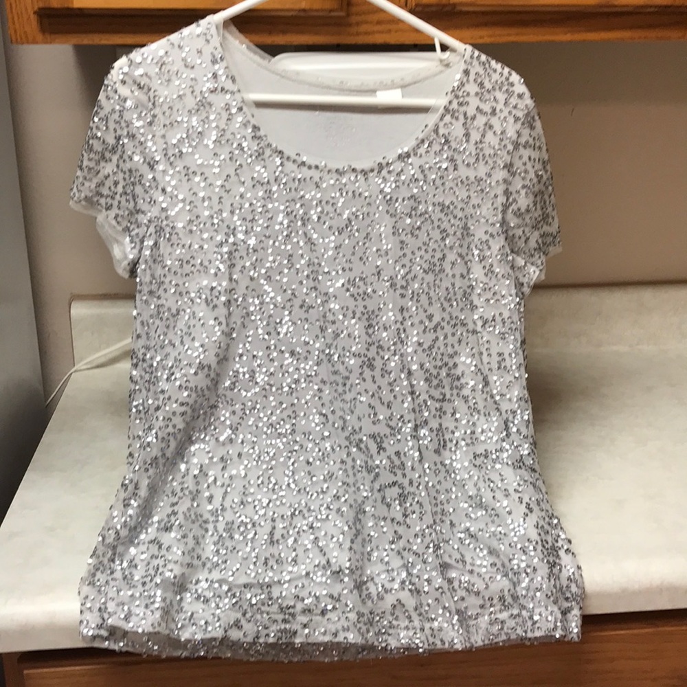 Sequined shirt